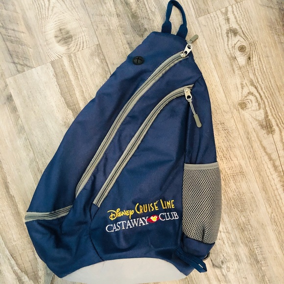Disney Cruise Line Castaway Club Sling Bag